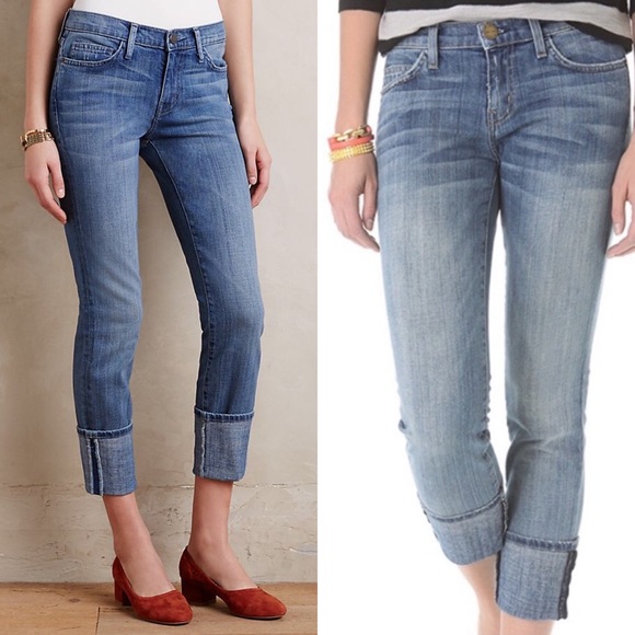 Current/Elliott The Cuffed Skinny Jean Size 27 - Picture 3 of 8